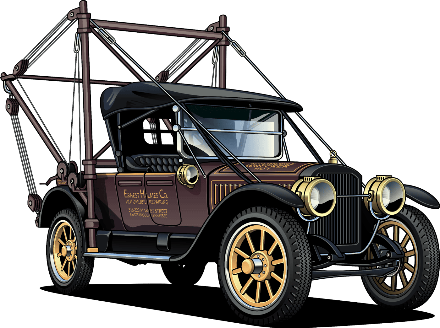 Vintage Holmes wrecker
